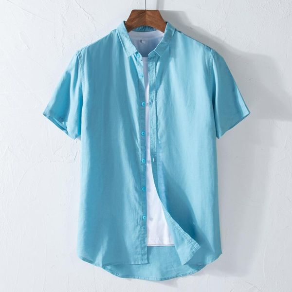 cotton and linen shirt men summer blue mens casual fashion shirts male comfortable italy style overhemd chemise men's, White;black
cotton and linen shirt men summer blue mens casual fashion shirts male comfortable italy style overhemd chemise men's, White;black