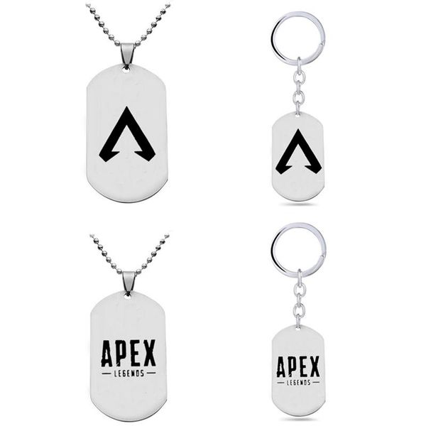 apex legends pendant dog tag stainless steel necklaces game fans souvenirs friends kids gifts charm fashion jewelry chains, Silver
apex legends pendant dog tag stainless steel necklaces game fans souvenirs friends kids gifts charm fashion jewelry chains, Silver