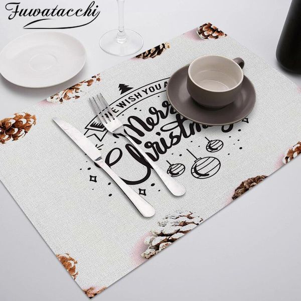 fuwatacchi christmas placemat for kitchen table reusable drink coasters rectangle bowl cup mat home tea party decorations mats & pads
fuwatacchi christmas placemat for kitchen table reusable drink coasters rectangle bowl cup mat home tea party decorations mats & pads