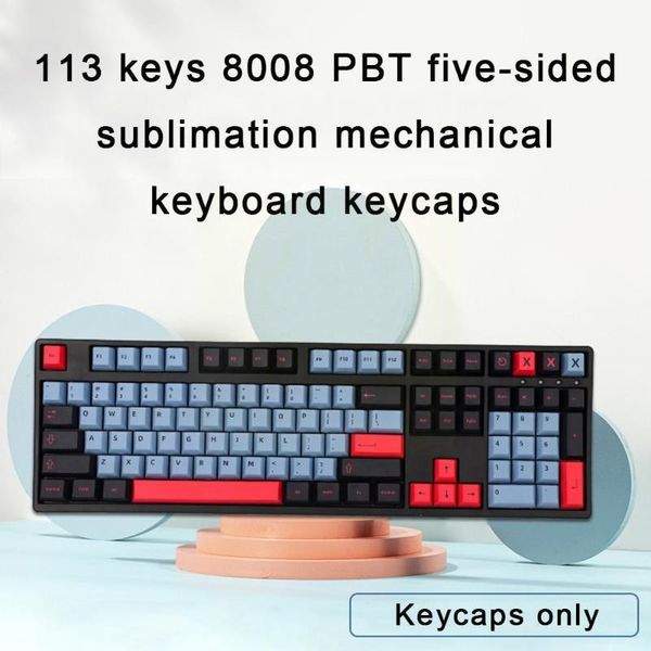 keyboard covers 8008 theme keycaps 113keys cherrymx pbt keycap for mx gh60 gk61 gk64 87 104 108 mechanical keys caps b8j6
keyboard covers 8008 theme keycaps 113keys cherrymx pbt keycap for mx gh60 gk61 gk64 87 104 108 mechanical keys caps b8j6