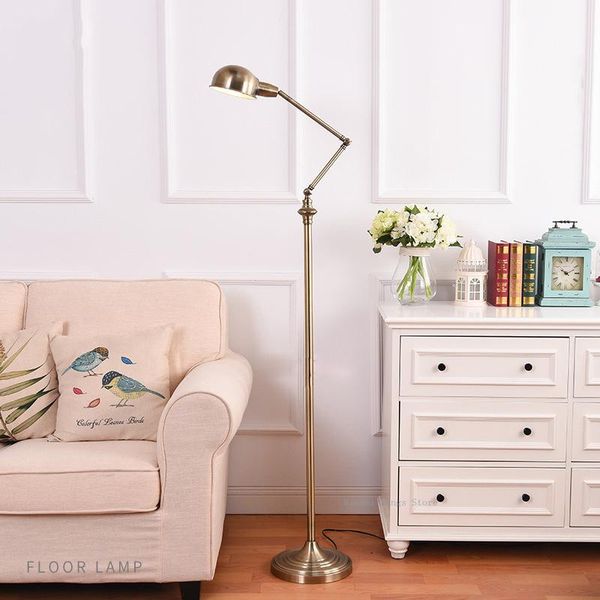 nordic retro brass robotic floor lamp living room bedroom study reading standing lambader modern long pole vertical lamps
nordic retro brass robotic floor lamp living room bedroom study reading standing lambader modern long pole vertical lamps