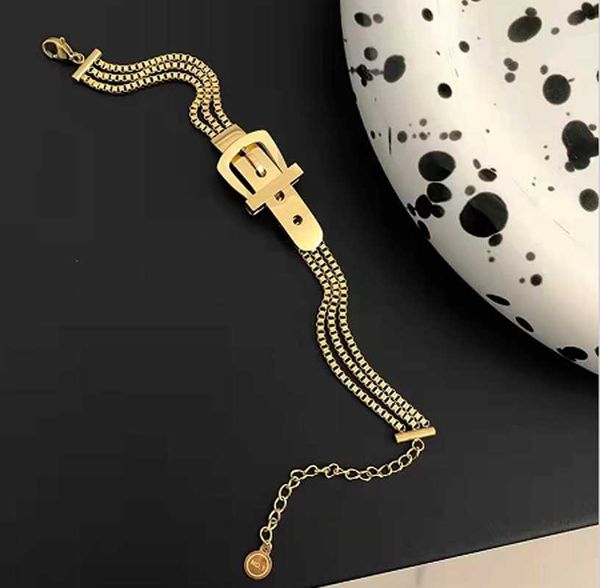 charm bracelets clasp ambush bracelet 22cm laser strap gold silver chain hip hop titanium steel buckle club adjustable, Golden;silver
charm bracelets clasp ambush bracelet 22cm laser strap gold silver chain hip hop titanium steel buckle club adjustable, Golden;silver
