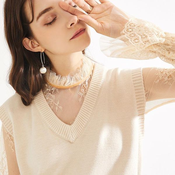 women's t-shirt lace print perspective t shirts hollow turtleneck female flare sleeve pullovers tees bottoming tshirt, White
women's t-shirt lace print perspective t shirts hollow turtleneck female flare sleeve pullovers tees bottoming tshirt, White