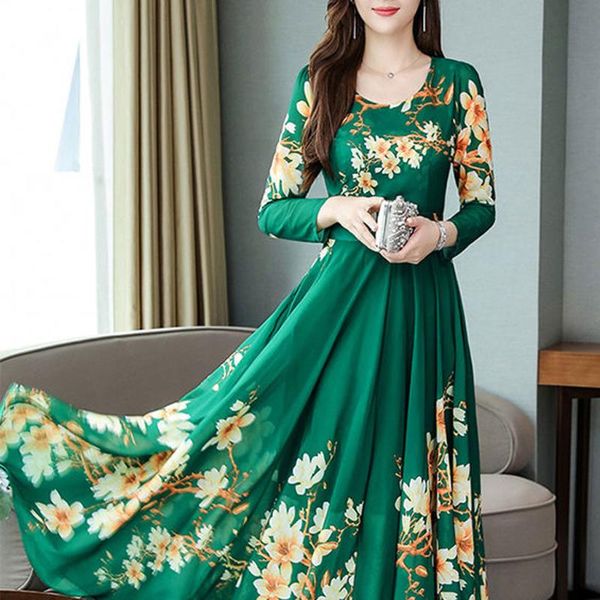 casual dresses fashion for women o-neck long sleeve dress ladies floral print a-line prom clothing 2021, Black;gray
casual dresses fashion for women o-neck long sleeve dress ladies floral print a-line prom clothing 2021, Black;gray