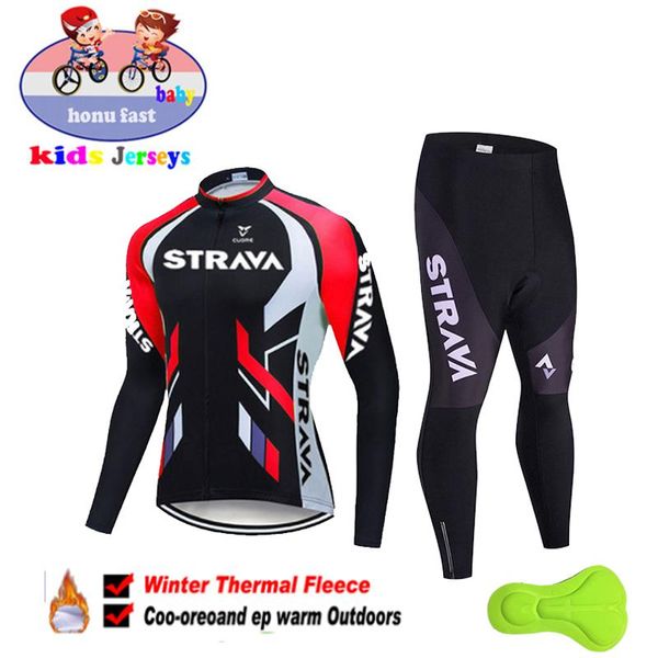 racing sets 2021 strava kids fleece cycling clothing winter keep warm jersey set long sleeve clothes suit mtb children's wear, Black;blue
racing sets 2021 strava kids fleece cycling clothing winter keep warm jersey set long sleeve clothes suit mtb children's wear, Black;blue