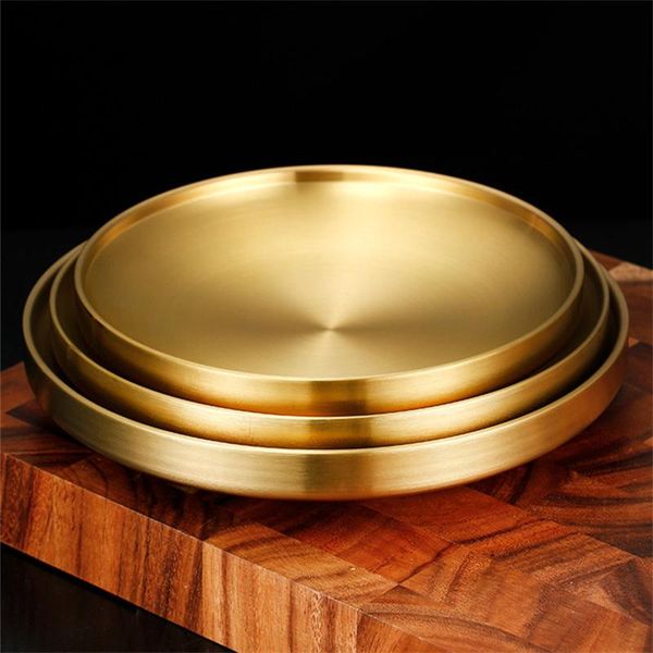 dishes & plates korean 304 stainless steel barbecue plate double layer anti-scalding disc snack dish chicken wings fries dessert storage
dishes & plates korean 304 stainless steel barbecue plate double layer anti-scalding disc snack dish chicken wings fries dessert storage