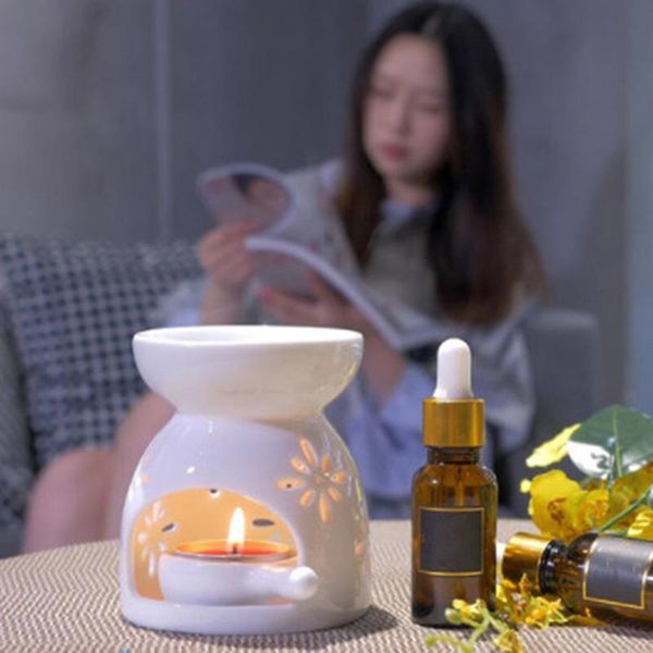 fragrance lamps 1pc designs ceramic candle holder essential oil burner diffuser incense porcelain home living room decors
fragrance lamps 1pc designs ceramic candle holder essential oil burner diffuser incense porcelain home living room decors