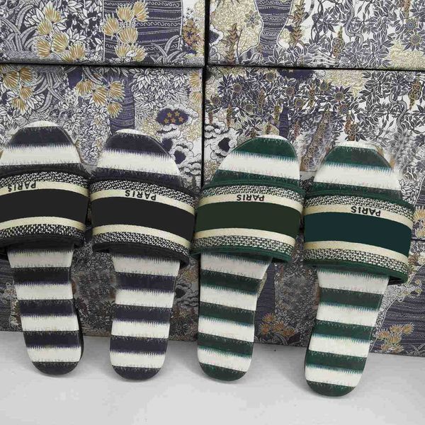 luxury womens slippers paris designer beach slides scuffs summer sandals ladies flip flops multicolors embroidered floral shoes size 43 zlh, Black
luxury womens slippers paris designer beach slides scuffs summer sandals ladies flip flops multicolors embroidered floral shoes size 43 zlh, Black