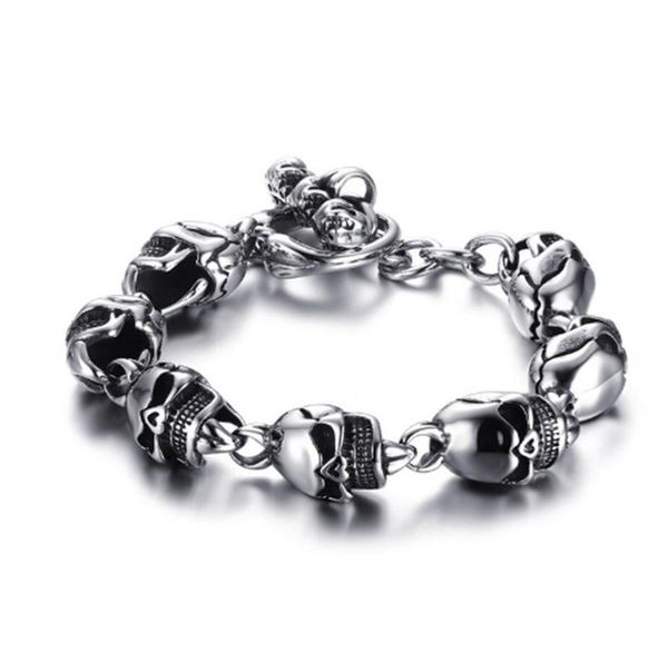 charm bracelets men skull skulls head chain bangle bracelet jewelry bangles for, Golden;silver
charm bracelets men skull skulls head chain bangle bracelet jewelry bangles for, Golden;silver