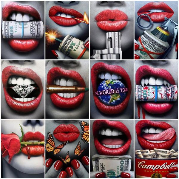 diamond painting huacan full square/round portrait woman mosaic embroidery lip cross stitch art home
diamond painting huacan full square/round portrait woman mosaic embroidery lip cross stitch art home