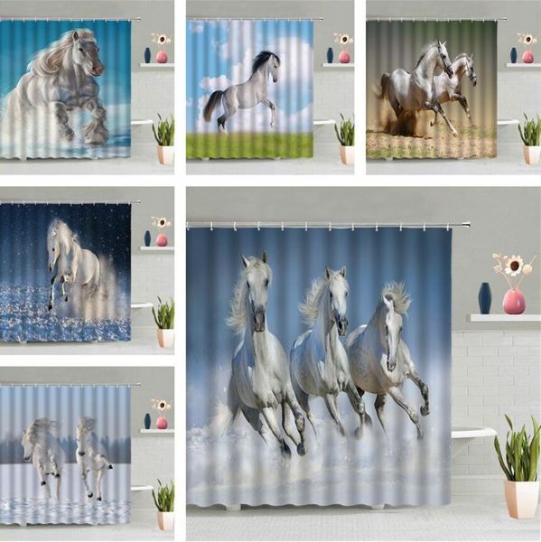 white galloping horse shower curtain snow grassland running animal bathroom curtains waterproof bath screen hook decor set
white galloping horse shower curtain snow grassland running animal bathroom curtains waterproof bath screen hook decor set