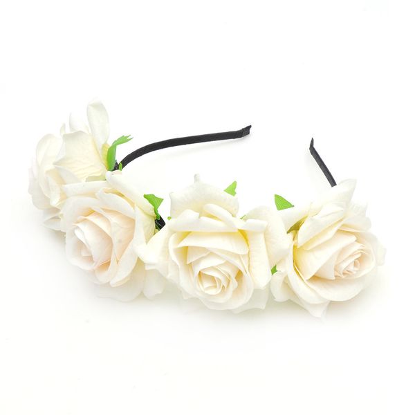 artificial rose flower crown wedding festival headband hair garland wedding headpiece 11 cm 211198, Silver
artificial rose flower crown wedding festival headband hair garland wedding headpiece 11 cm 211198, Silver
