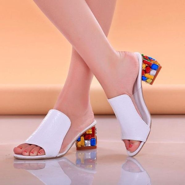 dress shoes rhinestone pu heels women sandals 2021 fashion woman high outdooe slippers ladies, Black
dress shoes rhinestone pu heels women sandals 2021 fashion woman high outdooe slippers ladies, Black