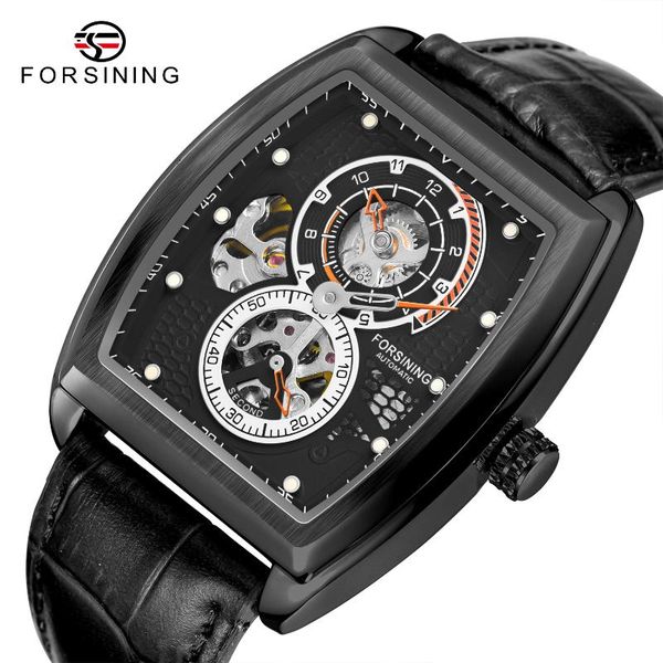 wristwatches forsining men fashion two dial design unique watches automatic mechanical watch montre homme casual sport cloc, Slivery;brown
wristwatches forsining men fashion two dial design unique watches automatic mechanical watch montre homme casual sport cloc, Slivery;brown