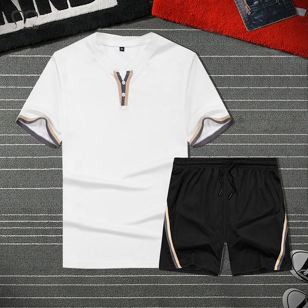 men's tracksuits hip hop tracksuit men fashion t-shirts suit brand sets v neck tee +shorts summer sweat suits male joggers sportswear, Gray
men's tracksuits hip hop tracksuit men fashion t-shirts suit brand sets v neck tee +shorts summer sweat suits male joggers sportswear, Gray