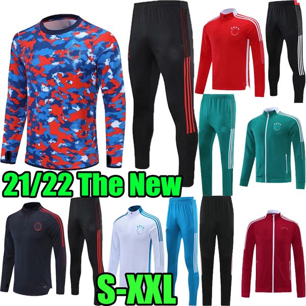 21 22 bayern munich jacket soccer tracksuit training suit survetement football 2021 2022 vidal lewandowski muller training suit, Black;yellow
21 22 bayern munich jacket soccer tracksuit training suit survetement football 2021 2022 vidal lewandowski muller training suit, Black;yellow