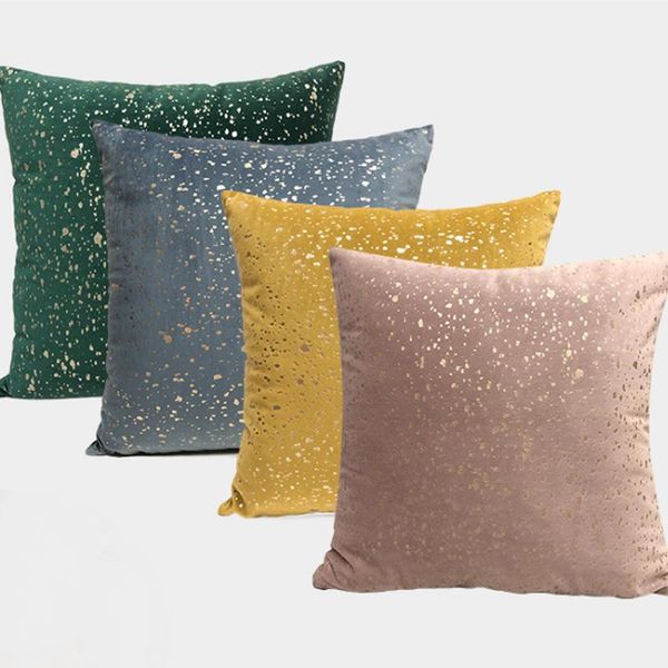 bronzing decorative pillowcase velvet cushion cover solid color sofa throw pillow case car seat decoration
bronzing decorative pillowcase velvet cushion cover solid color sofa throw pillow case car seat decoration