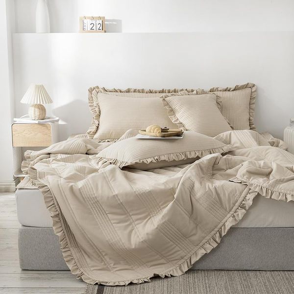 comforters & sets summer thin section girl heart pure color chiffon yarn air conditioning quilt japanese style simple pillowcase
comforters & sets summer thin section girl heart pure color chiffon yarn air conditioning quilt japanese style simple pillowcase