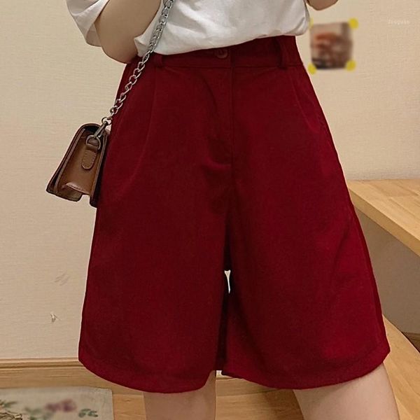 women's pants & capris fashion girl summer korean style knee length high waist loose straight solid color casual 2021, Black;white
women's pants & capris fashion girl summer korean style knee length high waist loose straight solid color casual 2021, Black;white