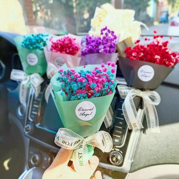 party favor car air freshener mini dry flower gypsophila bouquet ornament perfume with clip home decor christmas year gift
party favor car air freshener mini dry flower gypsophila bouquet ornament perfume with clip home decor christmas year gift