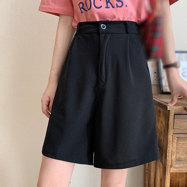 women's pants & capris summer high waist loose straight solid color five-point korean style casual female plus size fast drop, Black;white
women's pants & capris summer high waist loose straight solid color five-point korean style casual female plus size fast drop, Black;white