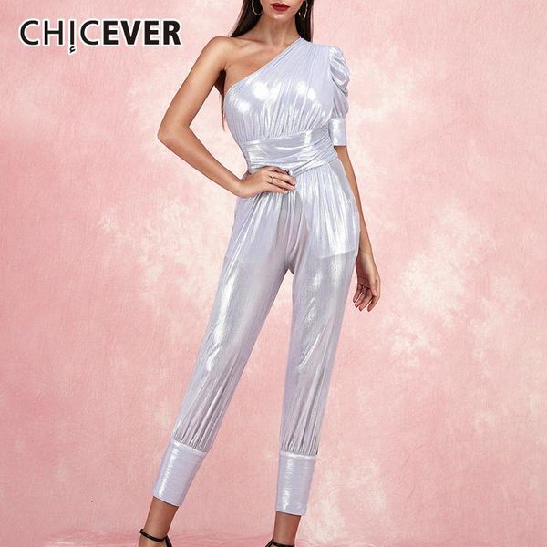 women's jumpsuits & rompers chicever casual asymmetrical ruched for female irregular collar half sleeve jumpsuit fashion clothes 2021 t, Black;white
women's jumpsuits & rompers chicever casual asymmetrical ruched for female irregular collar half sleeve jumpsuit fashion clothes 2021 t, Black;white