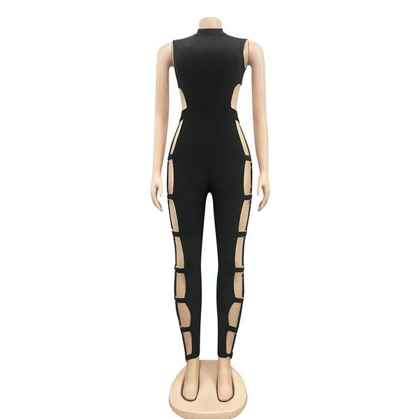 beyprern new chic hollow out caged jumpsuit womens rompers fashion sleeveless cut out bodycon rompers outfits club overalls, Black;white
beyprern new chic hollow out caged jumpsuit womens rompers fashion sleeveless cut out bodycon rompers outfits club overalls, Black;white