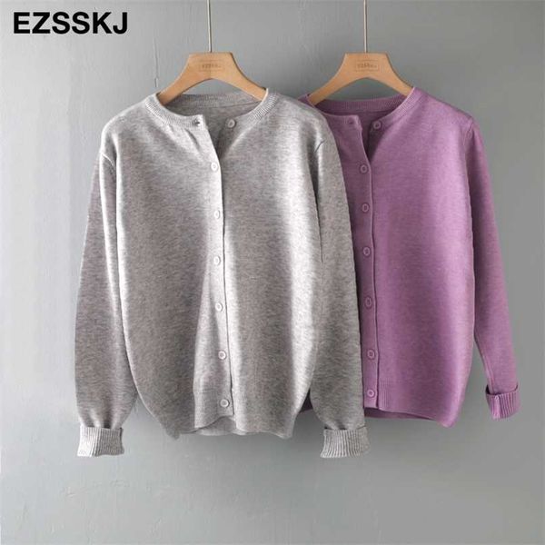 spring autumn cashmere short knit o-neck cardigans women casual loose button cardigans spring coat outwear female basic jacket 211109, Black;brown
spring autumn cashmere short knit o-neck cardigans women casual loose button cardigans spring coat outwear female basic jacket 211109, Black;brown