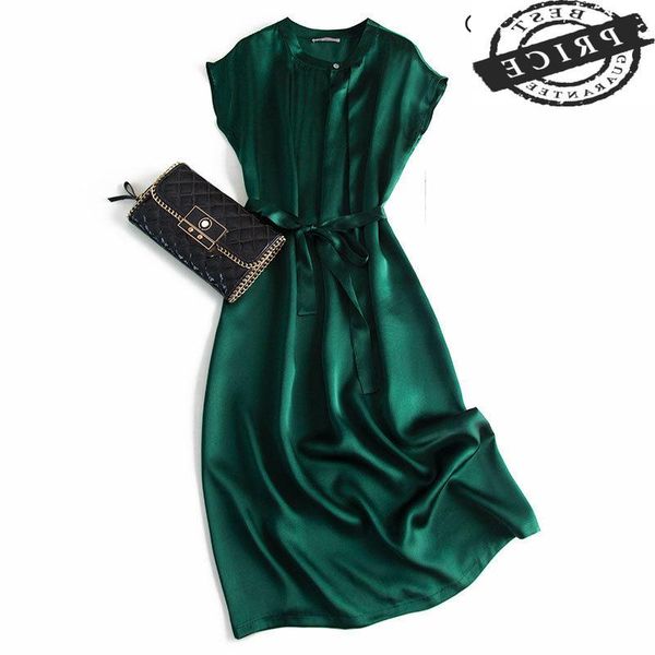 casual dresses real silk dress women slim long summer elegant spring clothes 2021 vintage belt party vestidos verano a0622, Black;gray
casual dresses real silk dress women slim long summer elegant spring clothes 2021 vintage belt party vestidos verano a0622, Black;gray