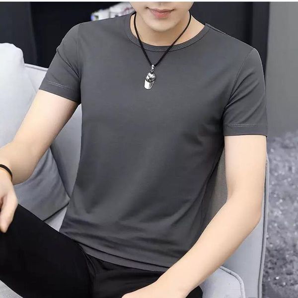 men's t-shirts t-shirts, summer wear, solid color gray multicolor men, White;black
men's t-shirts t-shirts, summer wear, solid color gray multicolor men, White;black