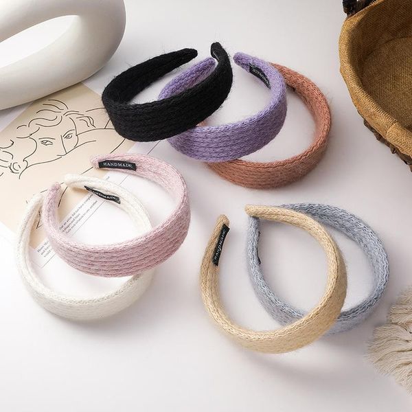 vintage multicolor knitted wool wide hairband purple blue pink white black mohair headband hair accessories for girl headwear
vintage multicolor knitted wool wide hairband purple blue pink white black mohair headband hair accessories for girl headwear