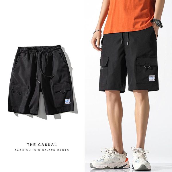 men's shorts cargo fashion 2021 summer thin beach casual short pants multi-pocket loose bermuda overalls male m-4xl, White;black
men's shorts cargo fashion 2021 summer thin beach casual short pants multi-pocket loose bermuda overalls male m-4xl, White;black