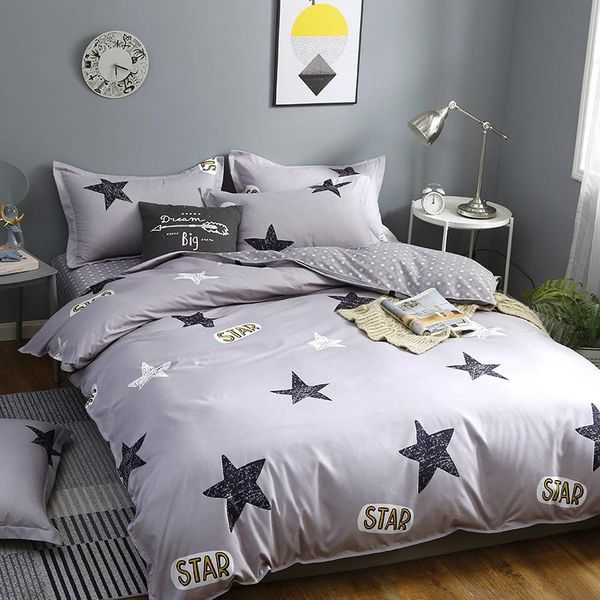 bedding sets "star gray soft duvet cover set 3/4 pieces comfortable double design sheet pillowcase for kids and oceania "
bedding sets "star gray soft duvet cover set 3/4 pieces comfortable double design sheet pillowcase for kids and oceania "
