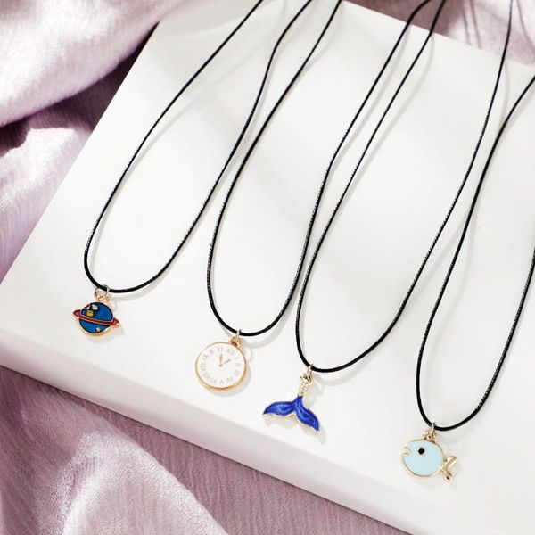 pendant necklaces cartoon trendy necklace clavicle chain simple fashion jewelry, Silver
pendant necklaces cartoon trendy necklace clavicle chain simple fashion jewelry, Silver