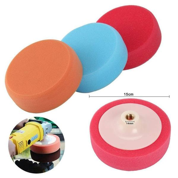car sponge m14 polishing heads pads roundness soft universal vehicles 3pcs
car sponge m14 polishing heads pads roundness soft universal vehicles 3pcs