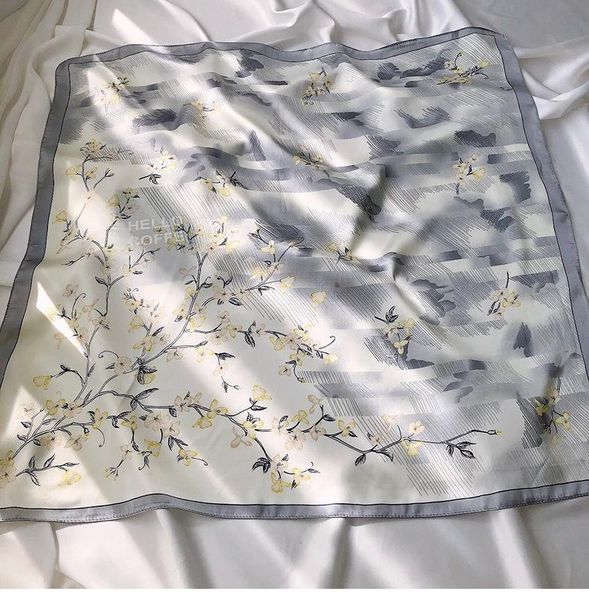 scarves yishine 2021 70x70cm florals print square scarf women bandana hairband lady head wraps female shawl neckerchief, Blue;gray
scarves yishine 2021 70x70cm florals print square scarf women bandana hairband lady head wraps female shawl neckerchief, Blue;gray