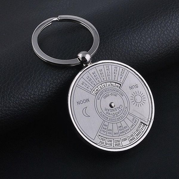 keychains vintage calender compass round metal key chains personality birthday keychain charm with rings diy men jewelry making materials, Silver
keychains vintage calender compass round metal key chains personality birthday keychain charm with rings diy men jewelry making materials, Silver