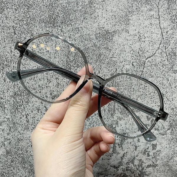 fashion sunglasses frames tr90 transparent clear glasses women vintage polygon eyeglasses frame men optical myopia prescription spectacle ey, Black
fashion sunglasses frames tr90 transparent clear glasses women vintage polygon eyeglasses frame men optical myopia prescription spectacle ey, Black
