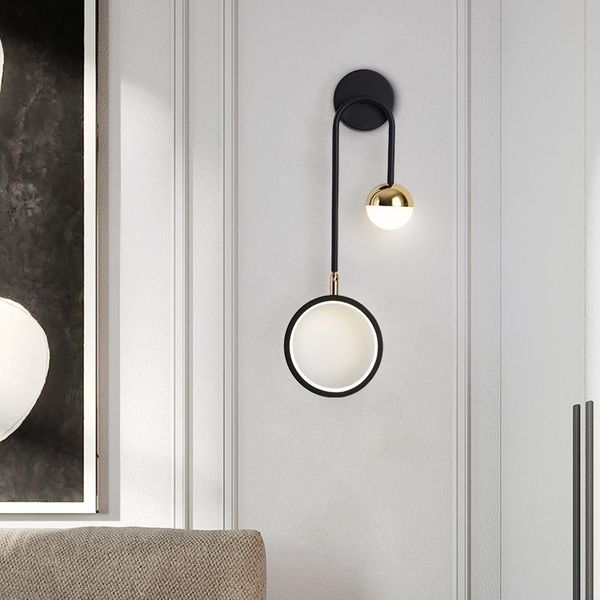 wall lamp nordic led creative bedroom bedside sconce modern lighting luxury living room aisle corridor indoor ring ball light
wall lamp nordic led creative bedroom bedside sconce modern lighting luxury living room aisle corridor indoor ring ball light