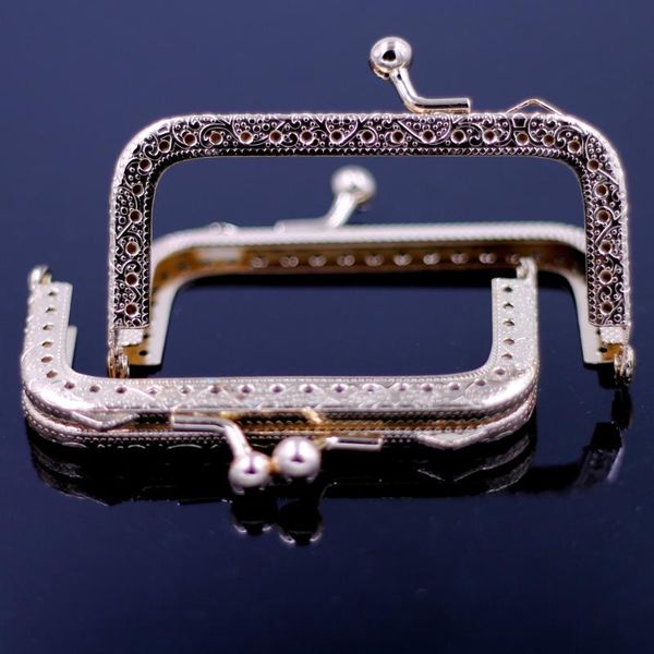 bag parts & accessories 8.5cm square metal purse frame rose gold silver/bronze/gunmetal tone handbag kiss clasp clutch lock handle luggage h, Black
bag parts & accessories 8.5cm square metal purse frame rose gold silver/bronze/gunmetal tone handbag kiss clasp clutch lock handle luggage h, Black