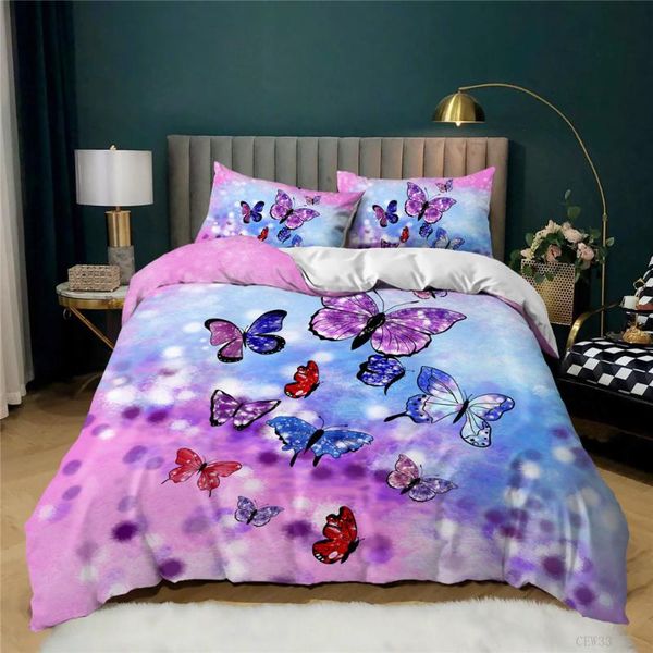 bedding sets butterfly duvet cover set with pillow printed comforter single double full king size zipper closure
bedding sets butterfly duvet cover set with pillow printed comforter single double full king size zipper closure
