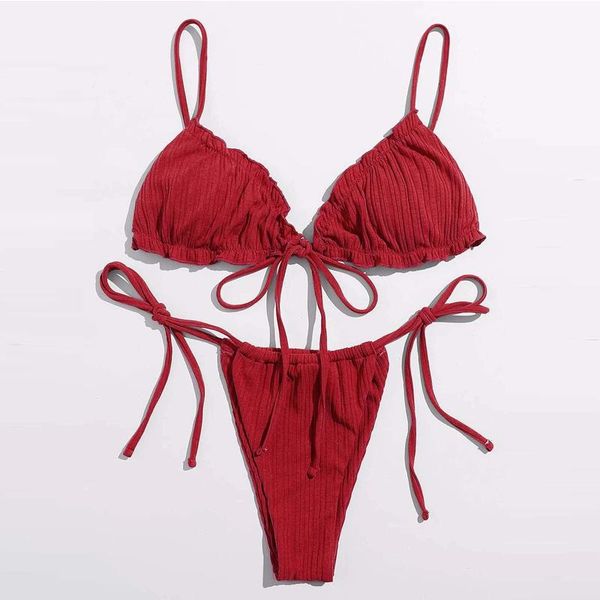 40#women solid bikini set bandage brazilian two piece swimmsuit push up beachwear padded swimwear bathing suit swimming women's, White;black
40#women solid bikini set bandage brazilian two piece swimmsuit push up beachwear padded swimwear bathing suit swimming women's, White;black