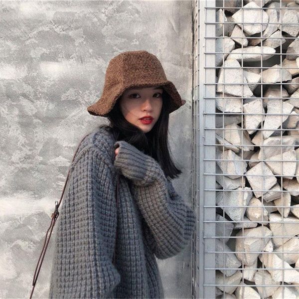 wide brim hats 2021 ladies autumn winter fashion fluffy big cap women keep warm thicken dome outdoor bob panama fisherman hat l13, Blue;gray
wide brim hats 2021 ladies autumn winter fashion fluffy big cap women keep warm thicken dome outdoor bob panama fisherman hat l13, Blue;gray