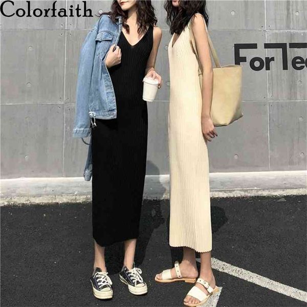 women long dresses autumn winter bottoming knitted vest v-neck sleeveless casual straight tank dress dr4659 210427, White;black
women long dresses autumn winter bottoming knitted vest v-neck sleeveless casual straight tank dress dr4659 210427, White;black
