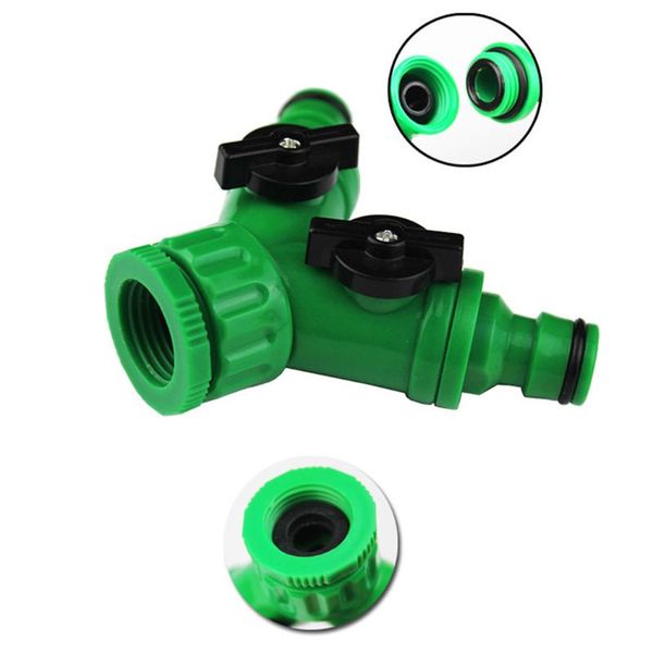watering equipments hose faucet valve two-way connector plastic 2-way water connection
watering equipments hose faucet valve two-way connector plastic 2-way water connection