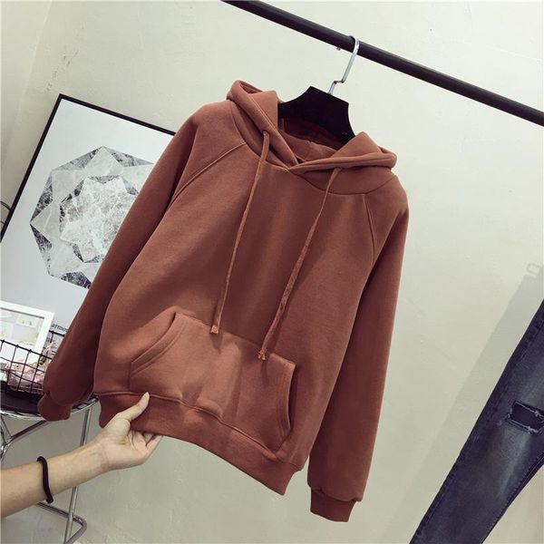 women's hoodies & sweatshirts womens pullover style hoodie brushed autumn and winter coat fashion loose long-sleeved sweatshirt, Black
women's hoodies & sweatshirts womens pullover style hoodie brushed autumn and winter coat fashion loose long-sleeved sweatshirt, Black