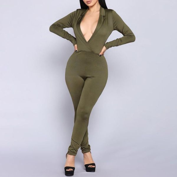 women's jumpsuits & rompers women jumpsuit fitness 2021 bodysuit v-neck long sleeve slim, Black;white
women's jumpsuits & rompers women jumpsuit fitness 2021 bodysuit v-neck long sleeve slim, Black;white