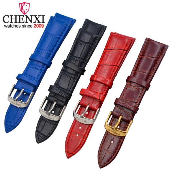 watch bands chenxi leather band men black/red/blue/ brown waterproof straps 20mm 22mm 24mm watchband, Black;brown
watch bands chenxi leather band men black/red/blue/ brown waterproof straps 20mm 22mm 24mm watchband, Black;brown