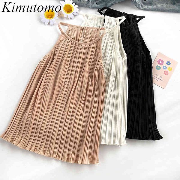 kimutomo solid elegant simple camis hong kong style female folded summer loose chiffon inside clothing fashion 210521, White
kimutomo solid elegant simple camis hong kong style female folded summer loose chiffon inside clothing fashion 210521, White