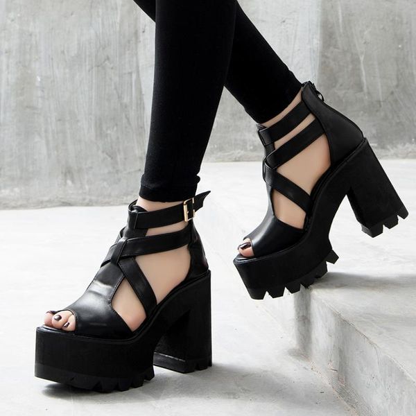 dress shoes fashion black fish mouth super high heel temperament ladies sandals summer waterproof platform.
dress shoes fashion black fish mouth super high heel temperament ladies sandals summer waterproof platform.